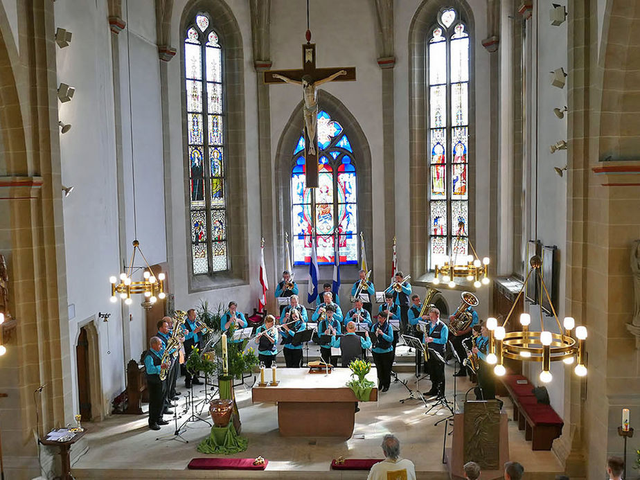 Festgottesdienst für die Kommunionjubilare an Ostermontag (Foto: Karl-Franz Thiede)